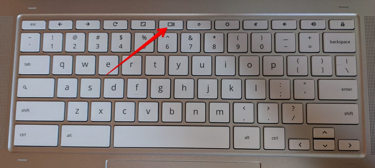Chromebook View Open Apps Shortcut