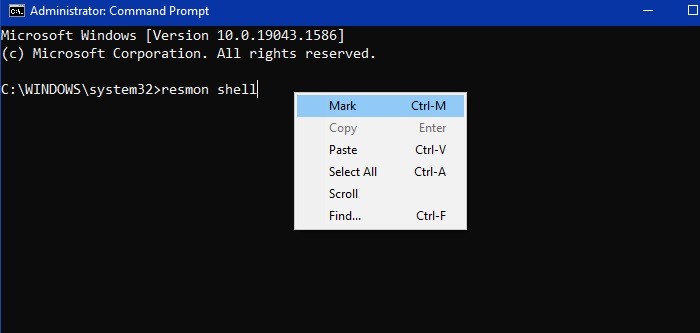 Cmd Copy Paste Windows10 Mark