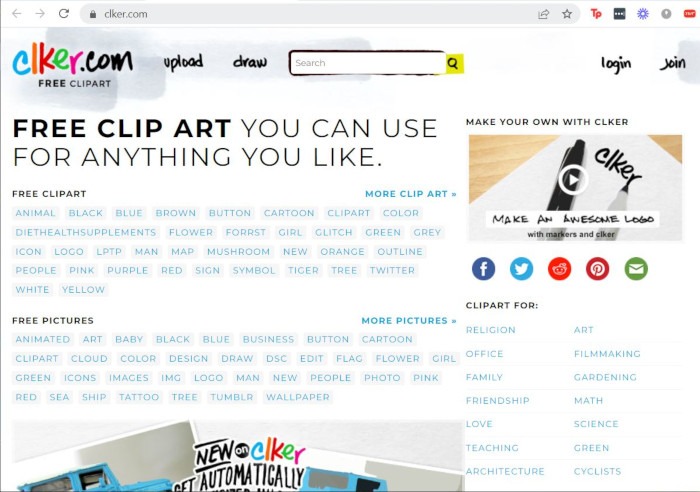 Creative Commons Clikr Site
