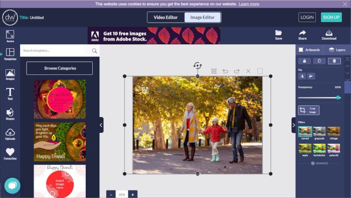 Creative Commons Pikwizard Editor