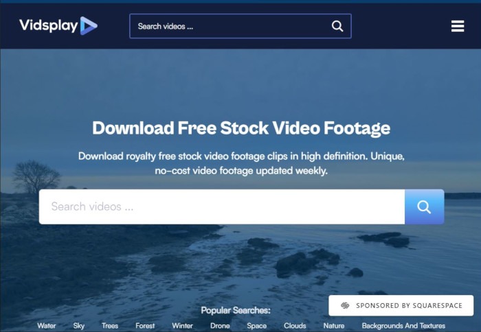 Creative Commons Videos Vidsplay