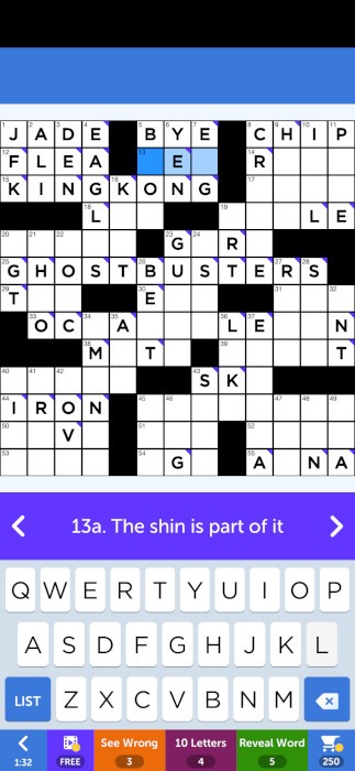Crossword Apps Crosswords With Friends Board