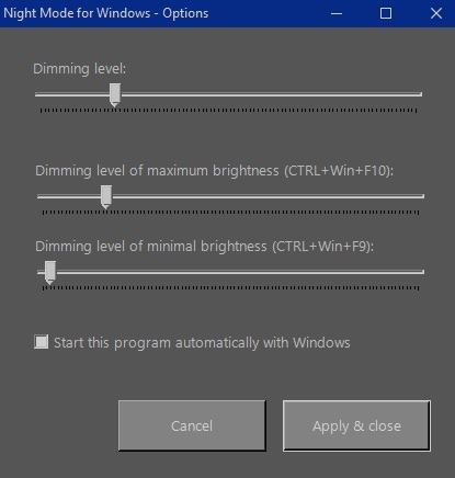 Dark Mode Windows Night Moe For Windows