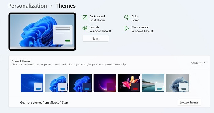Dark Mode Windows Windows11 Personalization Themes