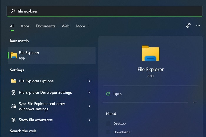 Dark Mode Windows Windows11 Search Menu