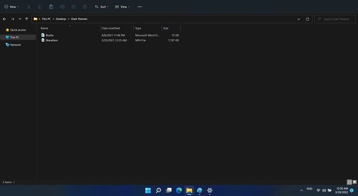 Dark Themes Windows Windows11 File Explorer Systemwide Dark