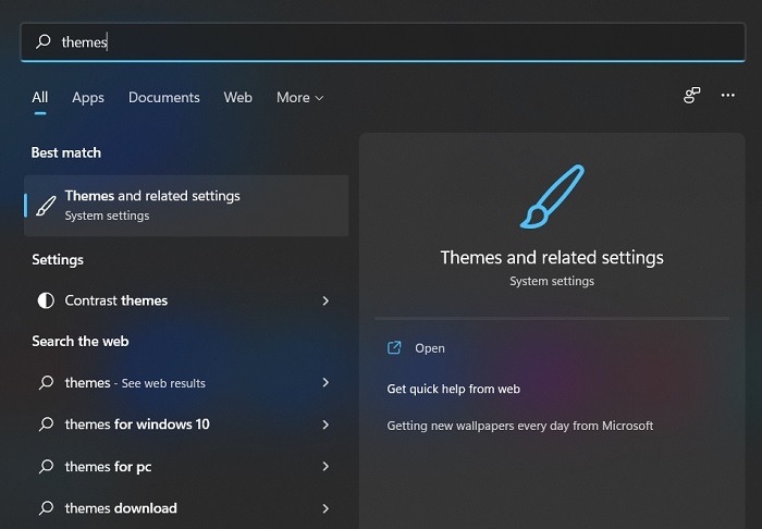 Dark Themes Windows Windows11 Themes And Related Settings