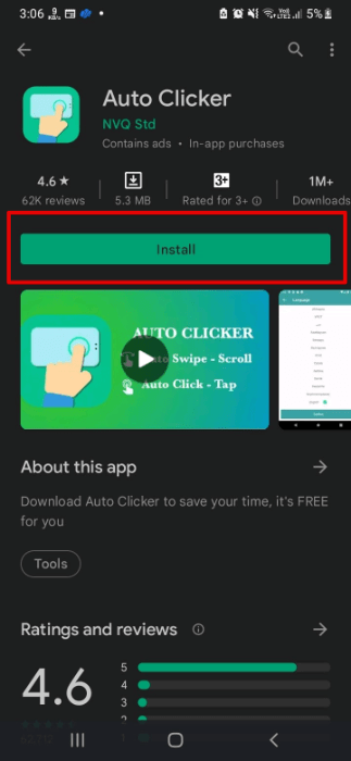 Download Auto Clicker From Google Playstore