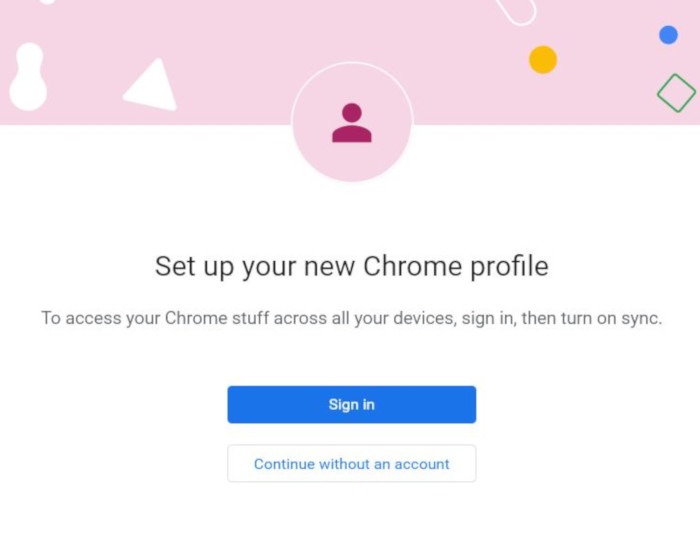 Google Chrome Parental Controls Creating Profile Set Up Profile
