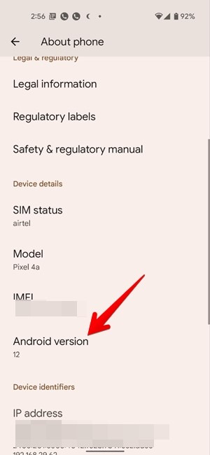 Google Play Services Android Version