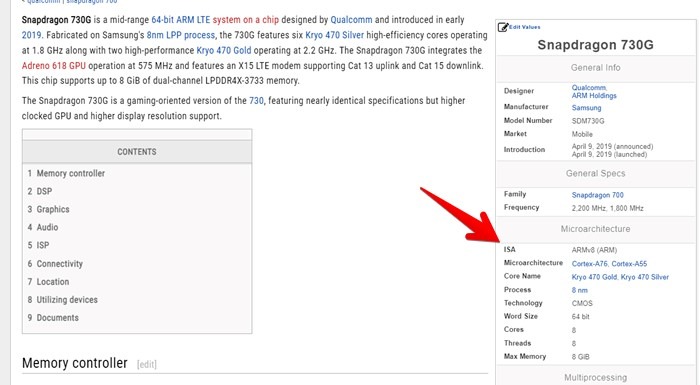Google Play Services Processor Isa