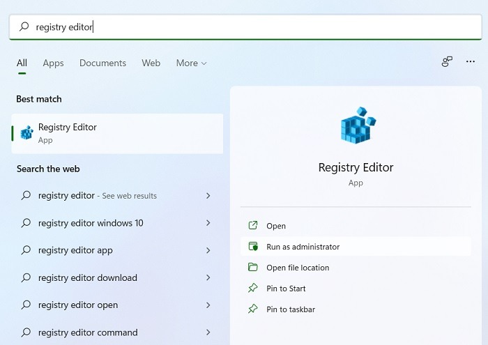 High Memory Fix Registry Editor