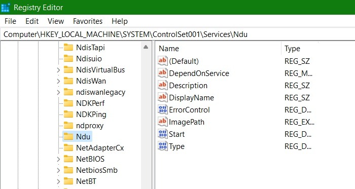 High Memory Fix Services Ndu