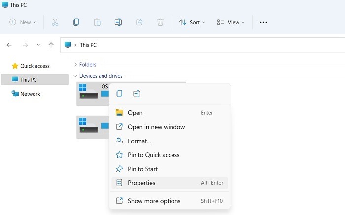 High Memory Fix Windows11 C Drive Right Click