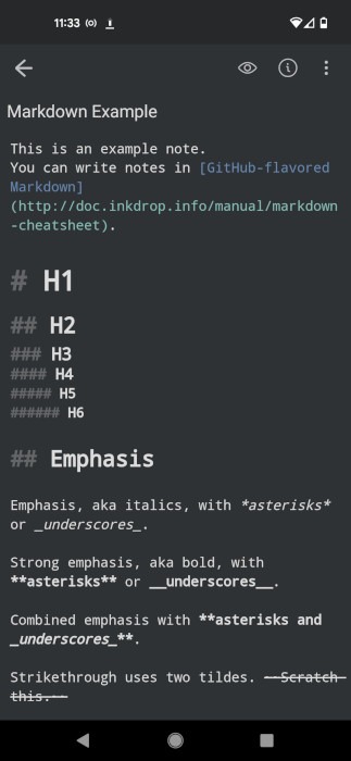 Markdown Editor Inkdrop Doc