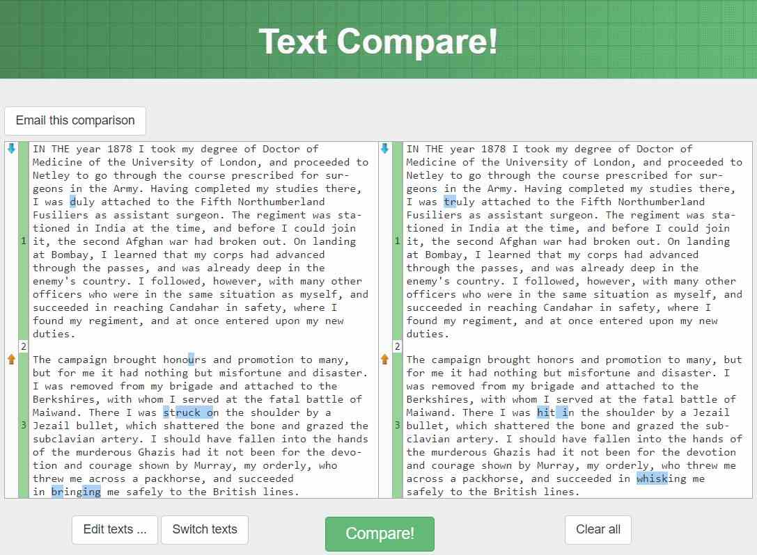 Text Compare