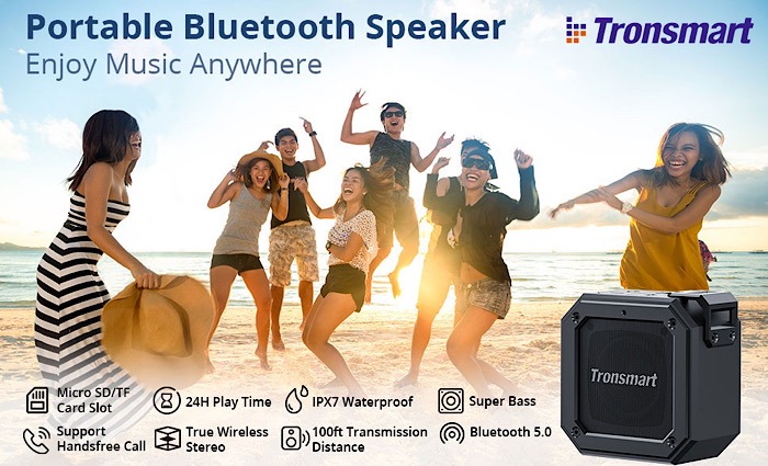 Tronsmart Groove Speaker Portable Bluetooth