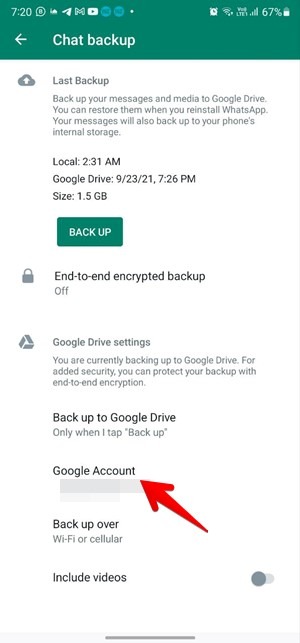 Whatsapp Backup Android Manual