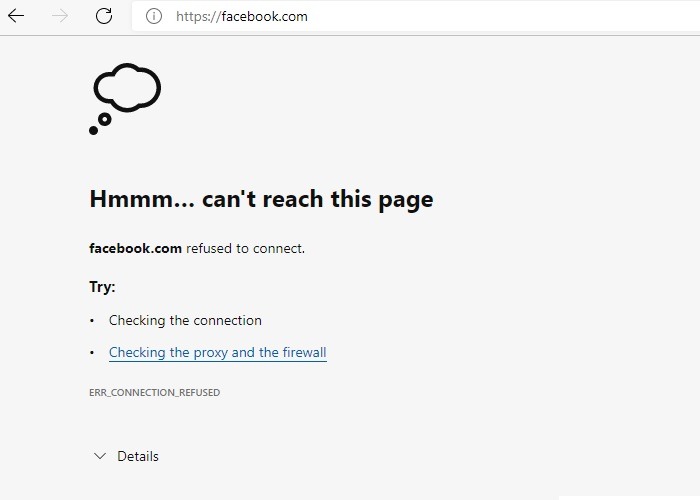Windows Hosts File Website Blocked Thru Hosts File