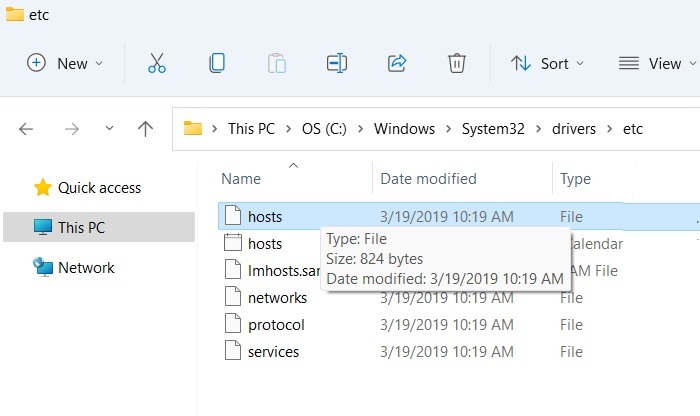 Windows Hosts File Windows11 Etc Hosts File Location