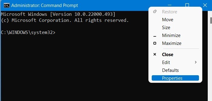 Windows Transparency Effects Command Line Properties