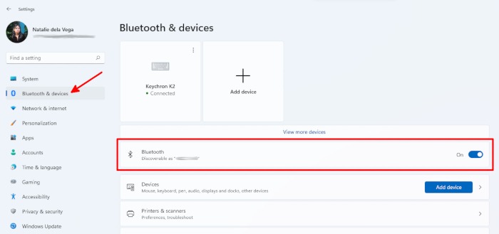 Airpods On Windows Bluetooth And Devices