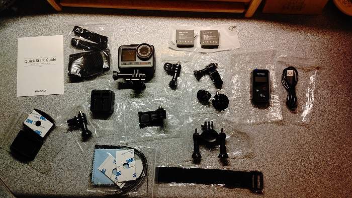 Akaso Brave 8 Action Cam Review In Box