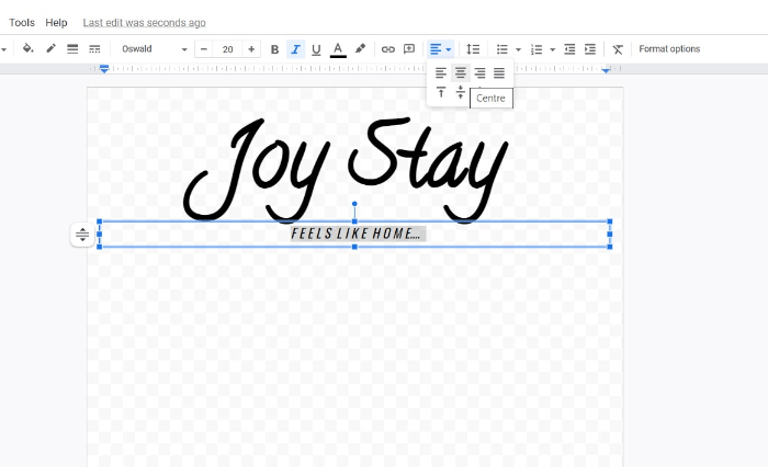 Allign Your Logo To The Center