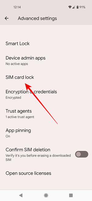 Change Sim Pin Sim Lock