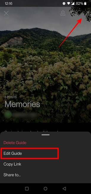 Create Guide Instagram Edit Guide