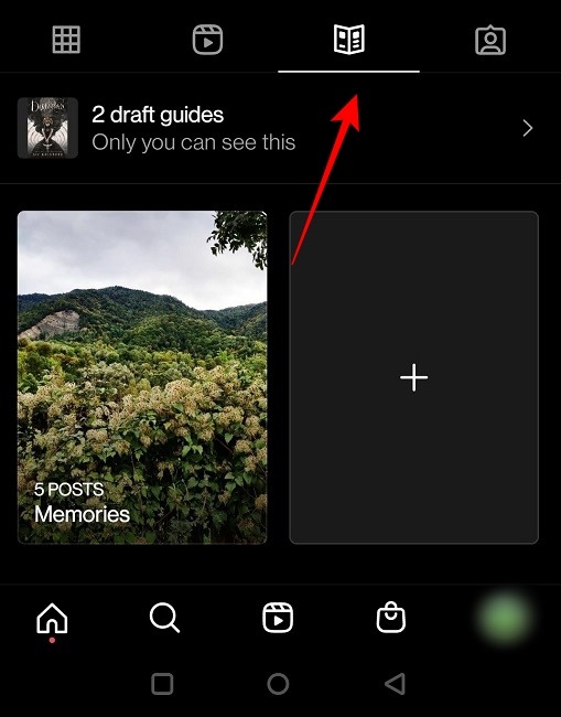 Create Guide Instagram View Guides