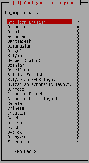 Devuan Linux 07 Keyboard Map