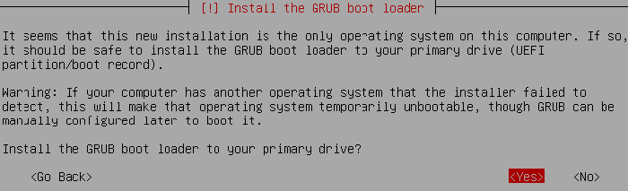 Devuan Linux 22 Grub Install