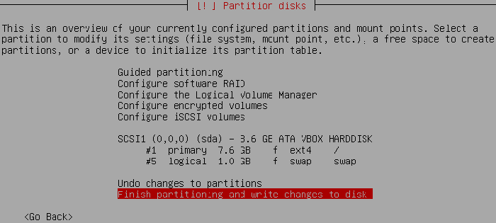 Devuan Linux 24 Finalize Partitions