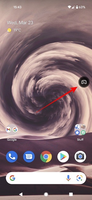 Game Dashboard Reveal Icon