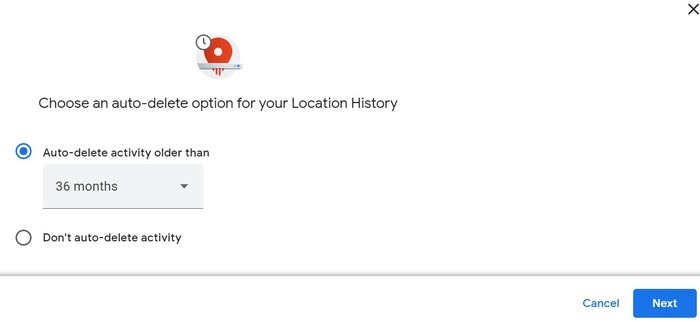 Google Location Delete Location History Desktop Auto Delete Next