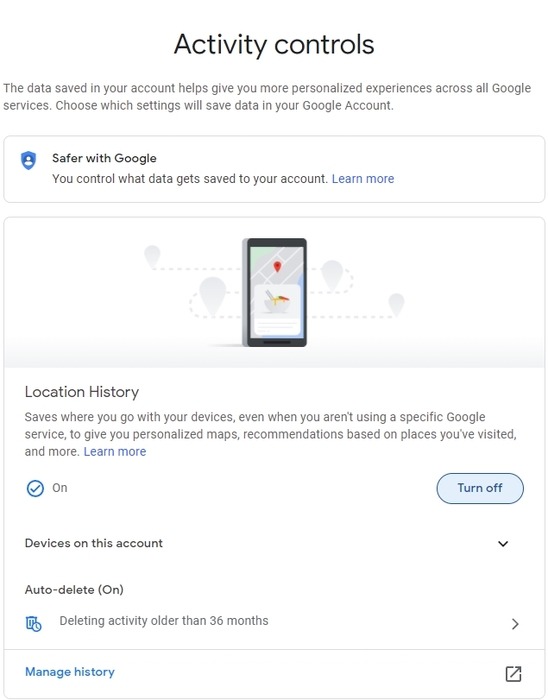 Google Location History