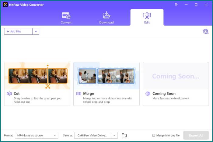 Hitpaw Video Converter Edit