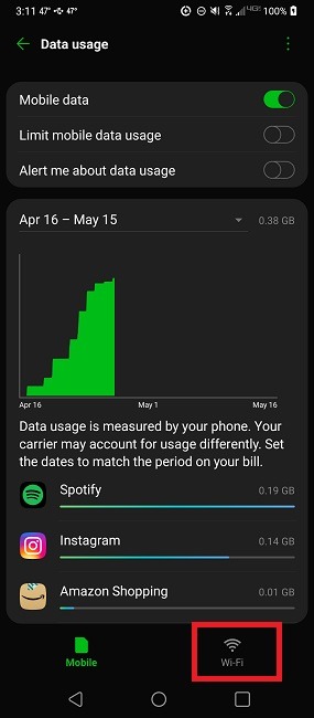 How To Set A Metered Wi Fi Connection On Android Wi Fi