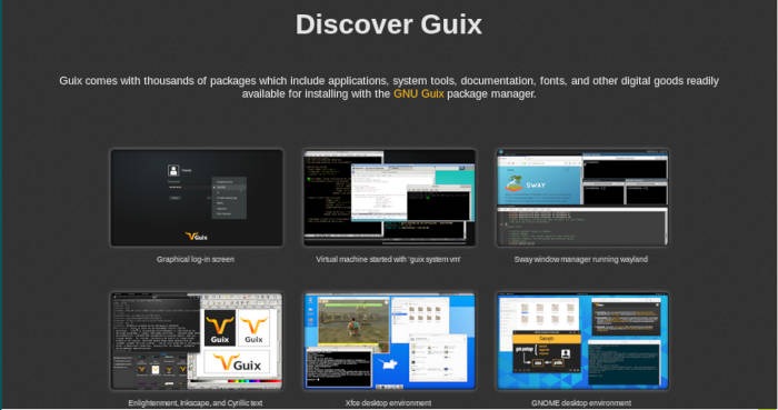 Linux Libre 06 Guix Website