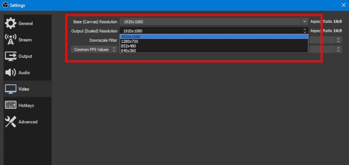 Live Streaming Software Obs Resolution