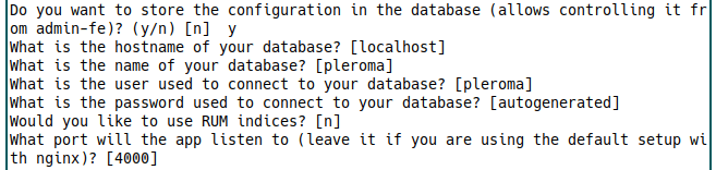 Pleroma Server 22 Local Database