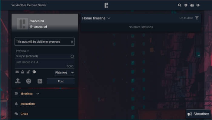 Pleroma Server 37 Done Installing