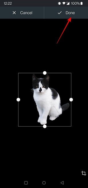 Set Custom Icons Android Done