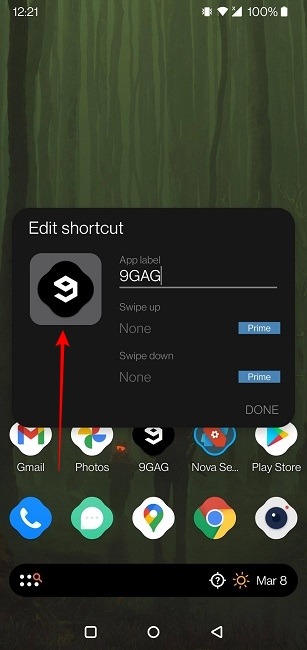 Set Custom Icons Android Nova Tap Icon