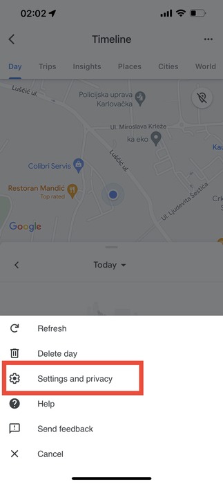 Settings And Privacy