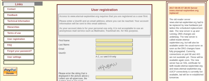 Usenet Groups 04 Eternal September Register