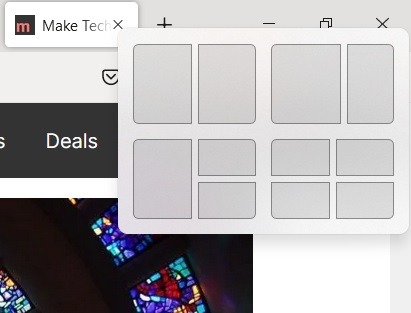 Windows 11 Hidden Features Snap Layout Options