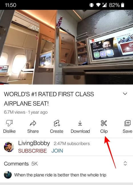 Youtube Clips Mobile Create New