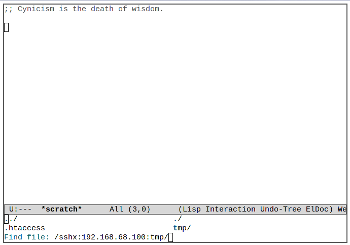 5 Emacs Hacks 08 Sample Tramp